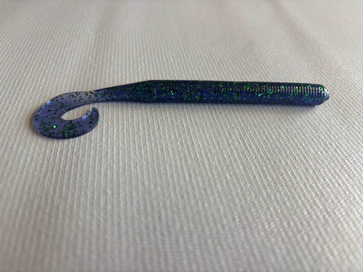 Dragster 5.25” June Bug (green flake) 12 per pack GARLIC scent