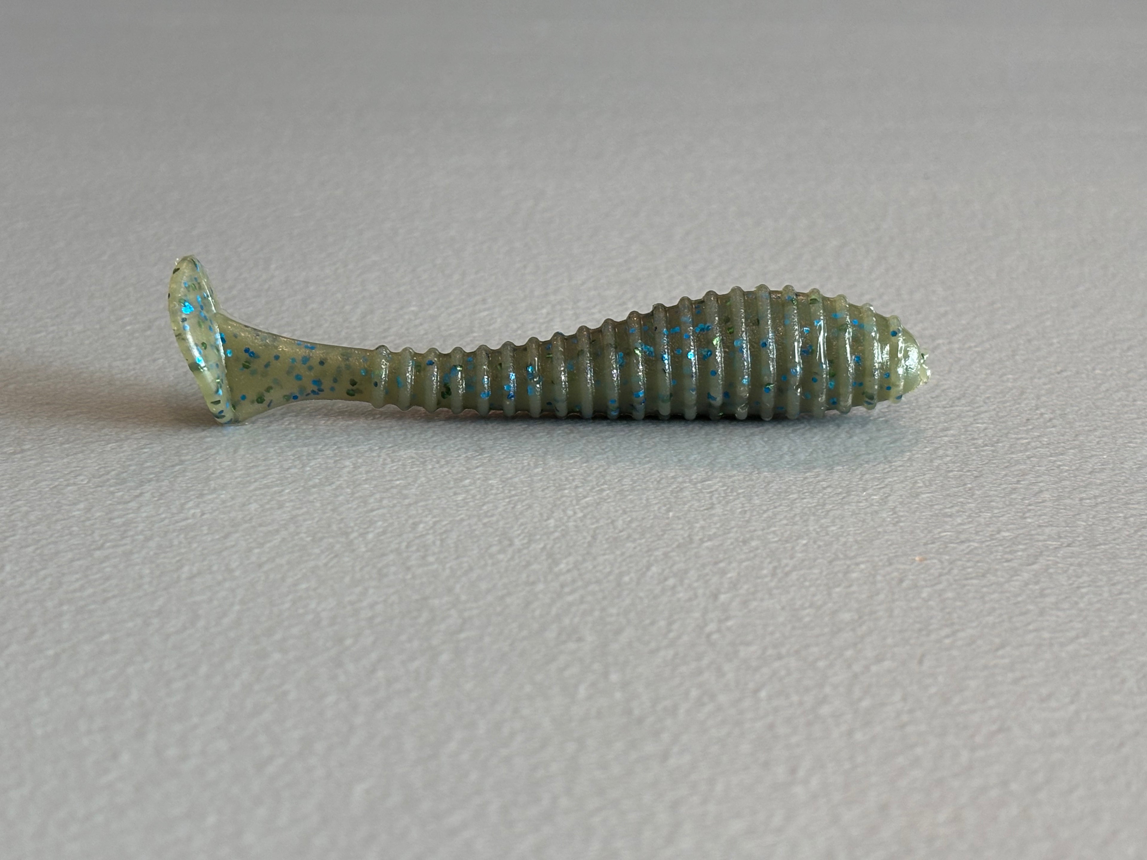 Swimbait 3-1/2” Ripper- Swamp Thang 9 per pack- coffee scent