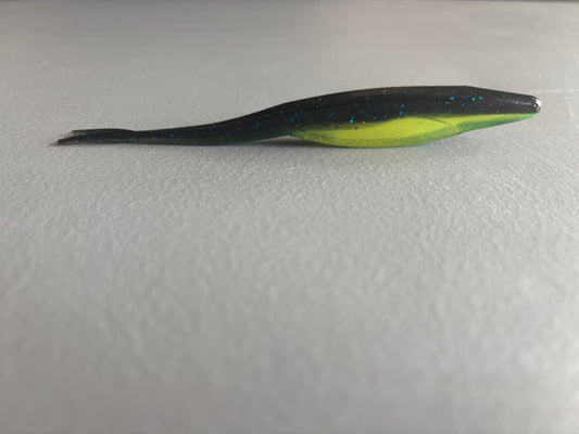 Fluke 5-1/2”- Midnight Chartreuse 10 per pack- coffee scent