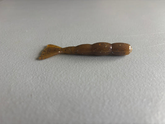Shrimp 3”- Mud Magic 8 per pack- coffee scent